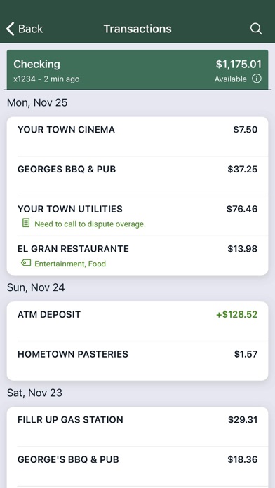 mycentralbank.mobile Screenshot