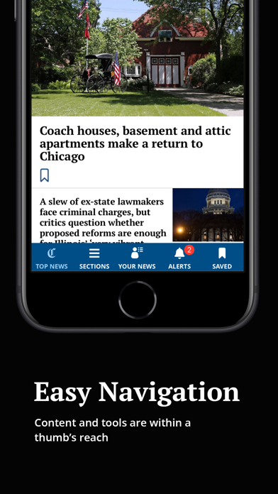 Chicago Tribune Screenshot