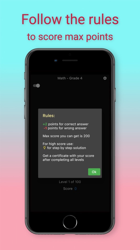 #4. 4th Grade Math Challenge Game (iOS) 게시자: IT365 Solutions Inc