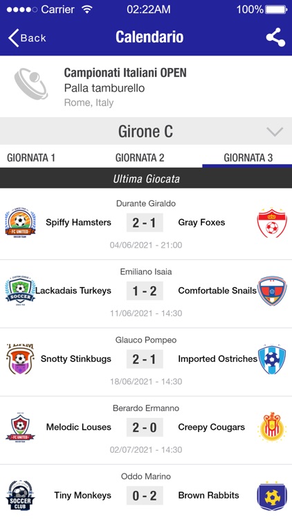 FIPT Livescore