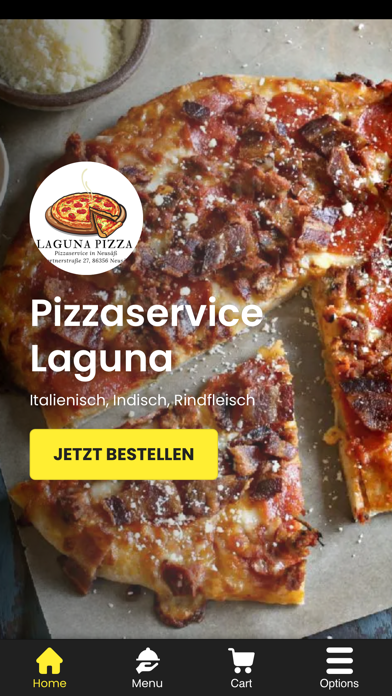 Pizzaservice Laguna Screenshot