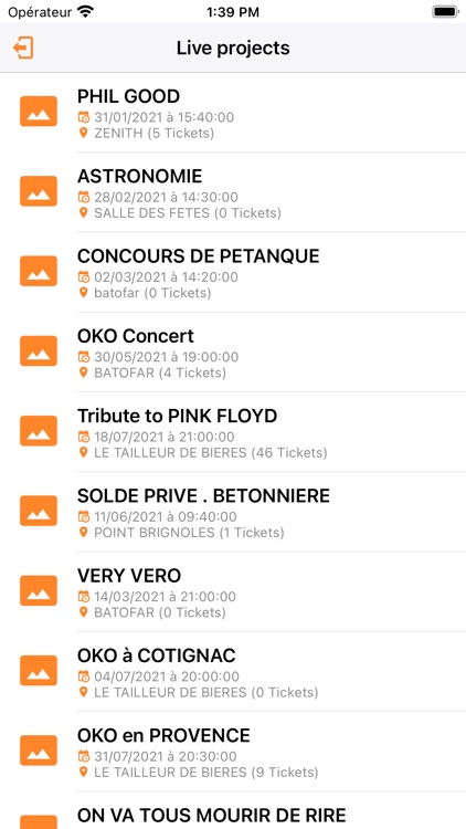 Clicklive Access Control