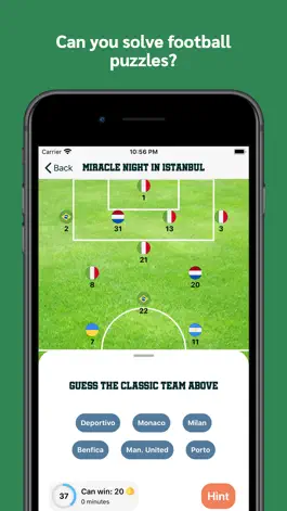 Game screenshot Soccer Puzzles: Football Quiz mod apk