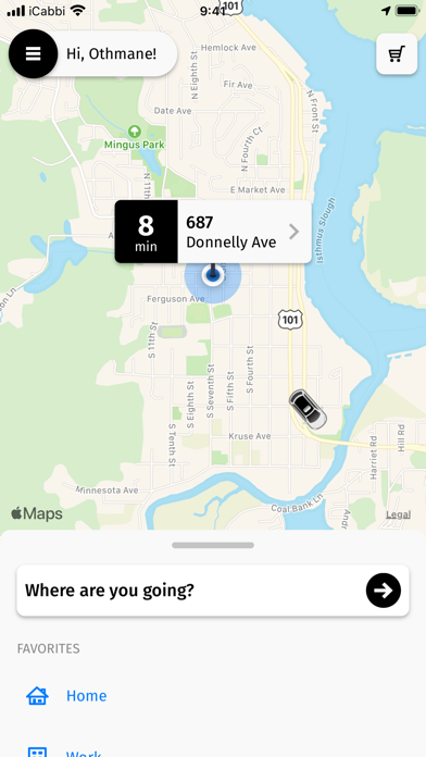 Coos Yellow Cab Screenshot