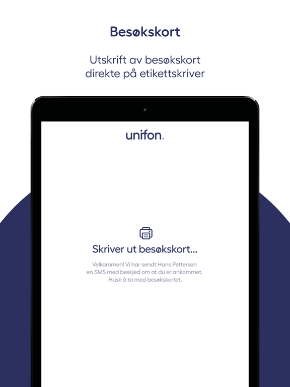 Screenshot #6 pour Unifon Besøksregistrering