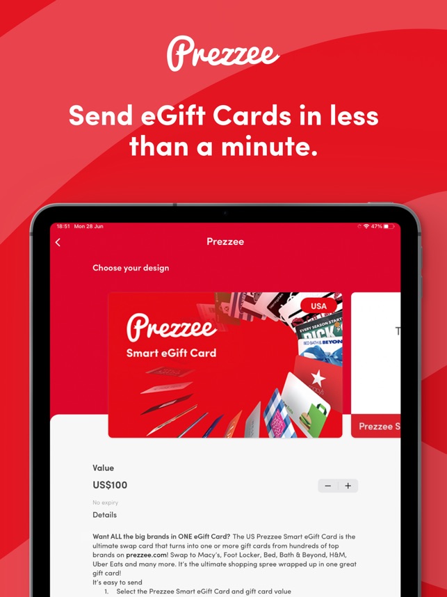 Prezzee eGift cards on the App Store