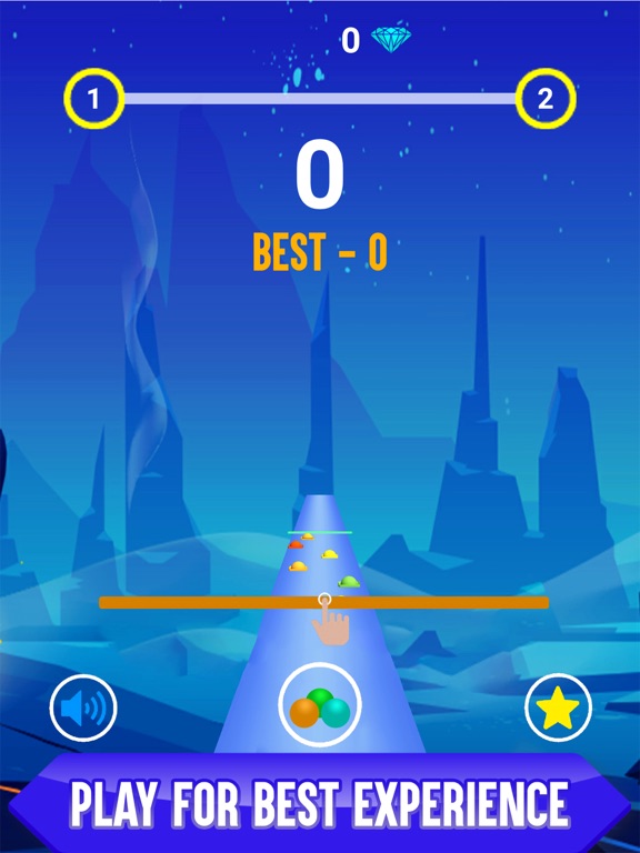 Screenshot #4 pour Pop It Hop 3D - Ball Rush Game