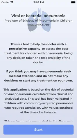 Game screenshot Pneumonia Etiology Predictor ® mod apk
