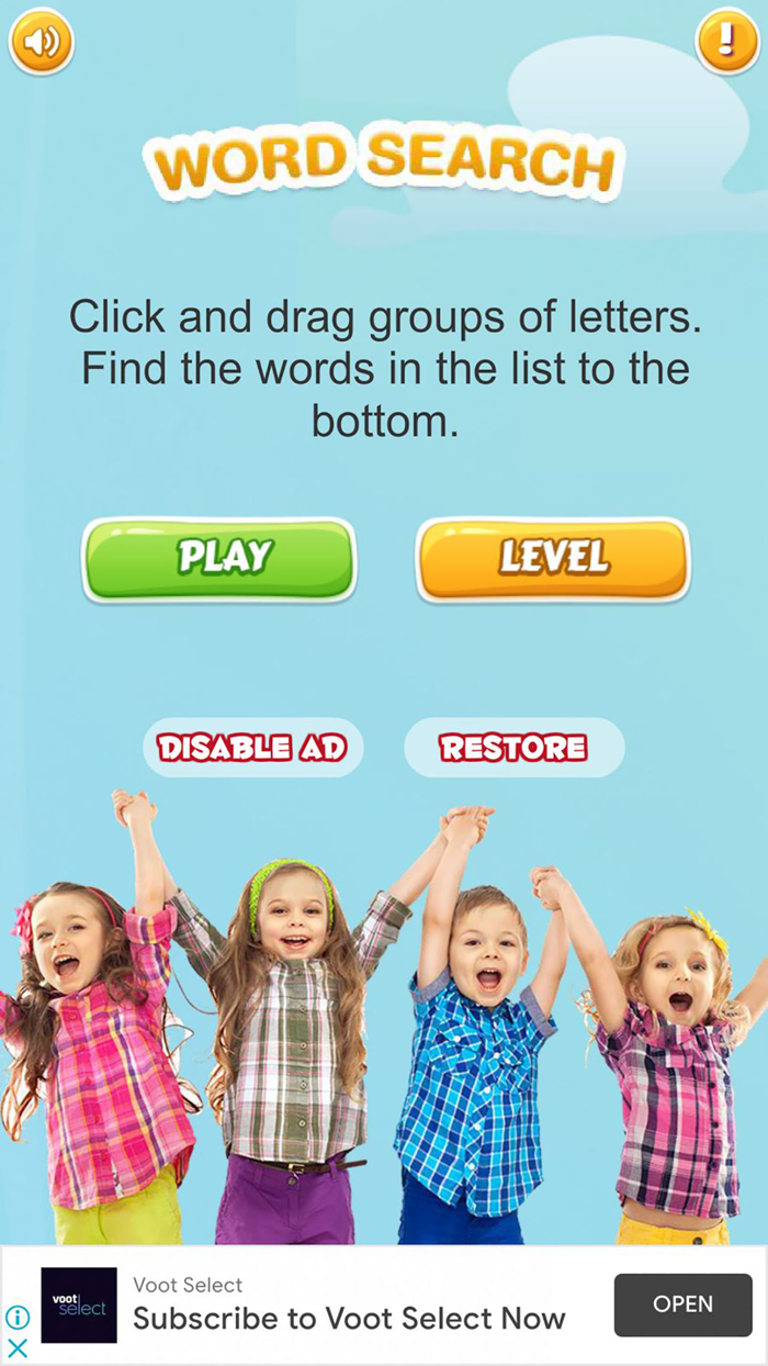 Phonetics Word Search