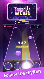 tap music: pop music game iphone screenshot 2