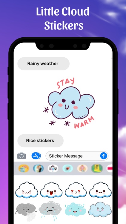 Little Clouds Stickers