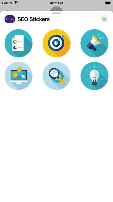 Screenshot #1 pour SEO & Web Design Stickers