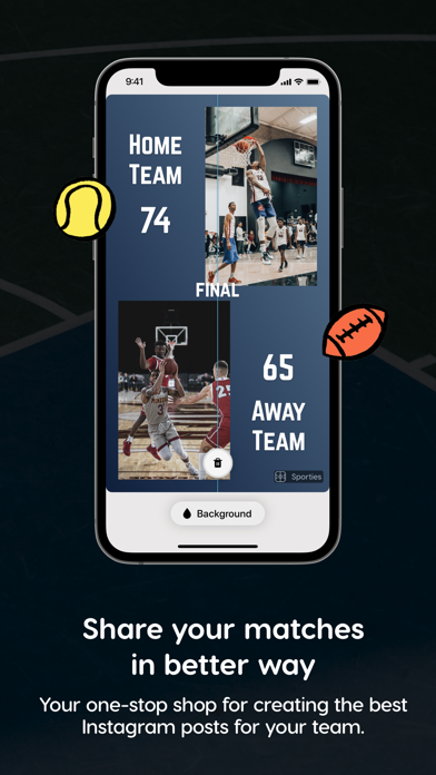 Sporties – Sport Story Maker Screenshot