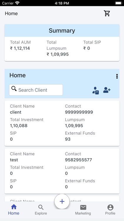 Mutual Fund Distributor App WB