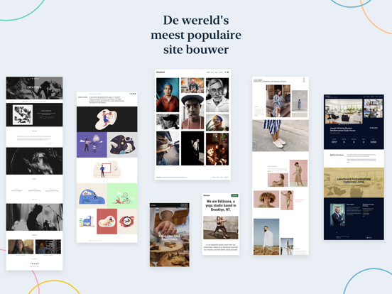 WordPress – Sitebouwer iPad app afbeelding 1