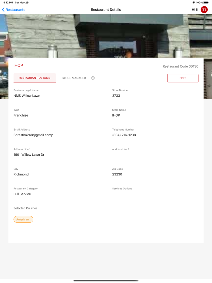 Await - Restaurant Owners