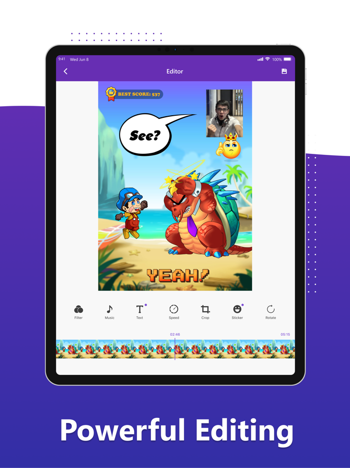 Screen recorder Record now