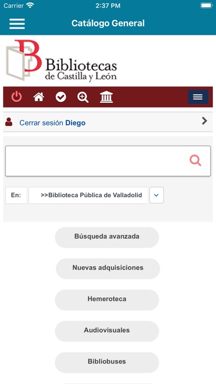 Bibliotecas Castilla y León screenshot-3