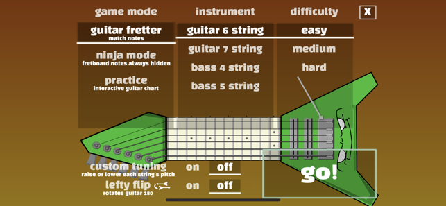 ‎Guitar Fretter Screenshot