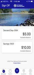 FNCBank Mobile screenshot #2 for iPhone