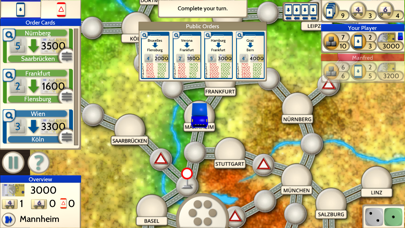 Auf Achse Board Game Screenshot