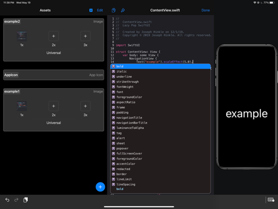App Maker Professional iPad screenshot 5 - Developer Tools app
