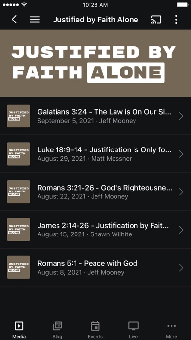 Redeemer Baptist Church Screenshot