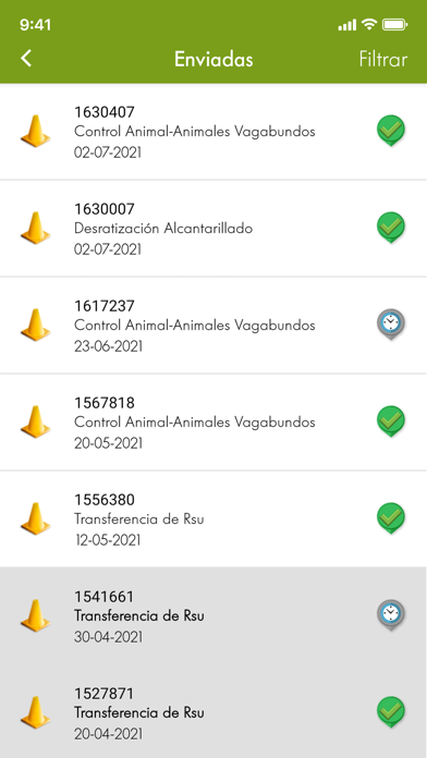 Servicios Municipales Screenshot