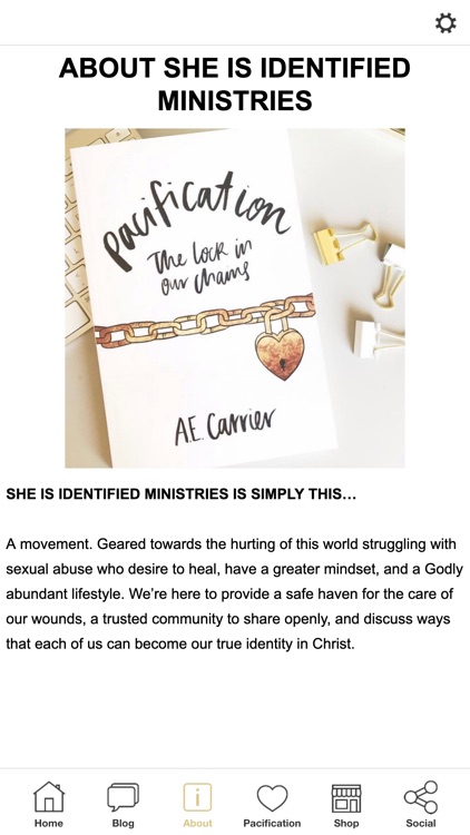 SHE IS Identified Ministries