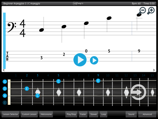 Screenshot #4 pour Bass Guitar Lessons & Learn