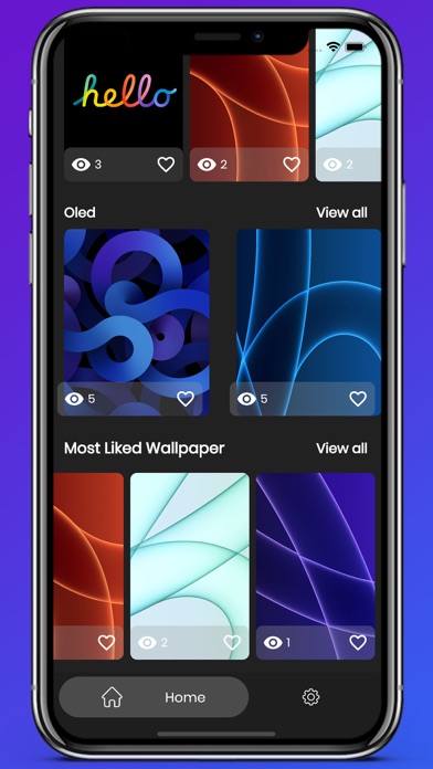 Wallpapers App Screenshot