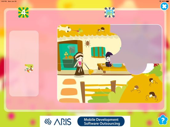 KidsBooks: Tam and Cam iPad screenshot 5 - Book app