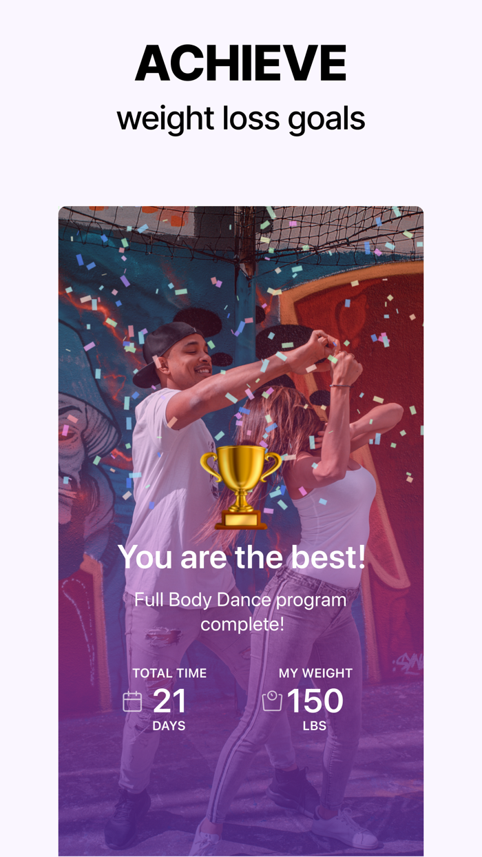 Organic Dance Weight Loss App