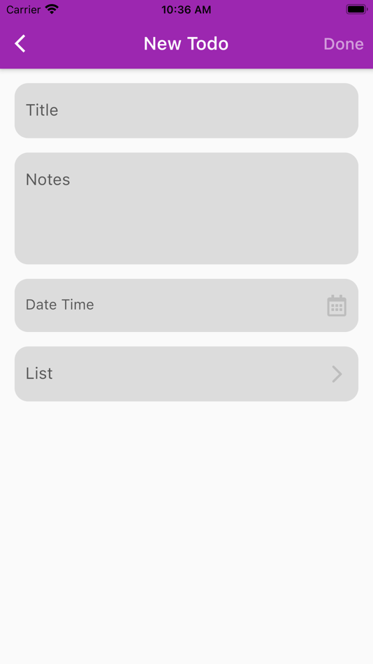 #4. Todos-List (iOS) 由: OENG Mengthong
