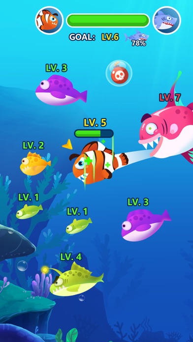 Ocean Fish Evolution Screenshot
