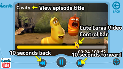 Larva season 1(full version) Screenshot