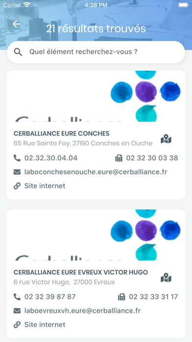 Cerballiance Nord-Ouest Screenshot