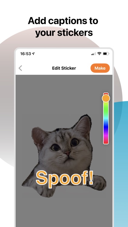 Spoof: Make & Share Stickers