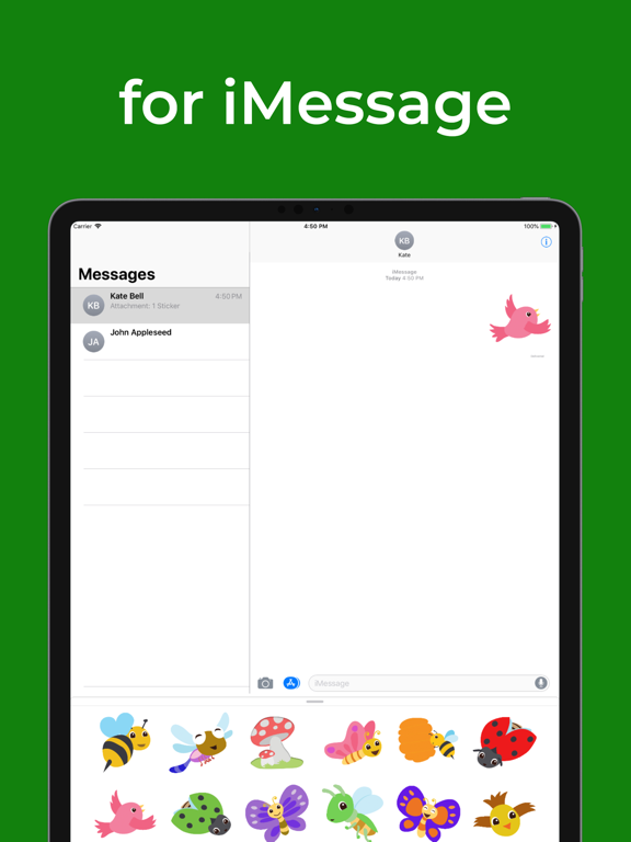 Screenshot #6 pour Animals birds stickers & emoji