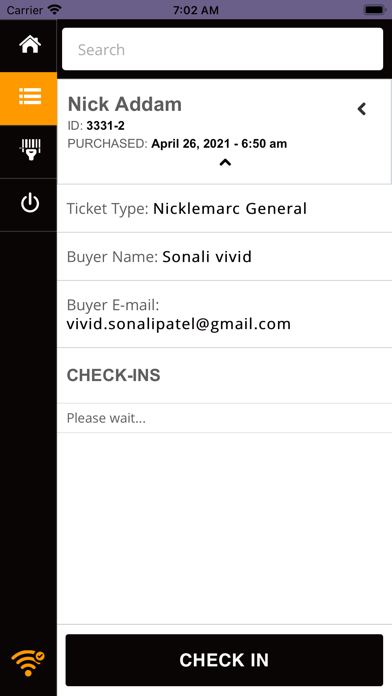 PKLE Tickets Screenshot