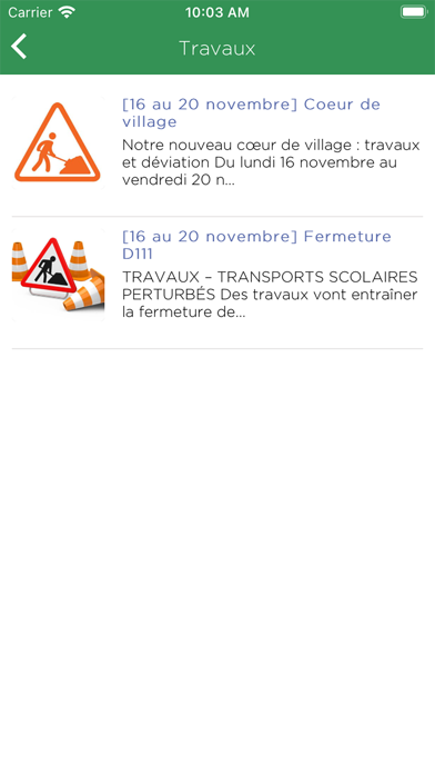 Ville de Vailhauquès Screenshot