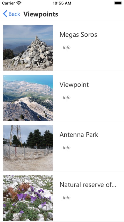 Aenos National Park App