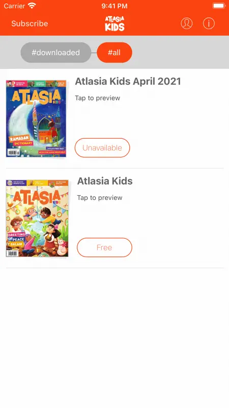 Atlasia Kids Mag screenshot 1 of 3