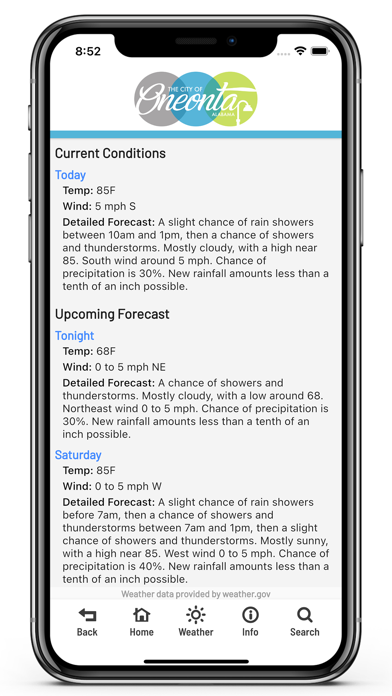 Screenshot #3 pour City of Oneonta