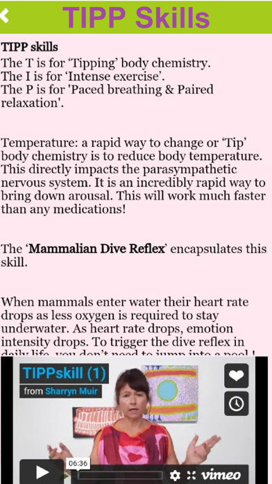 PMDD Treatment Screenshot