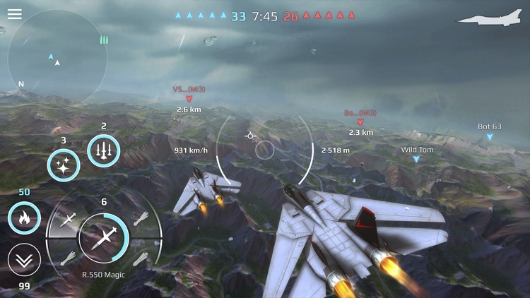 Sky Combat: Planes PVP Online screenshot-3