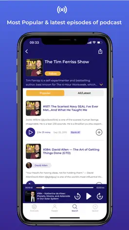 Game screenshot Podcast Player - OwlTail apk