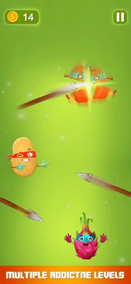 Game screenshot New Fruit Cut Games 2021 apk