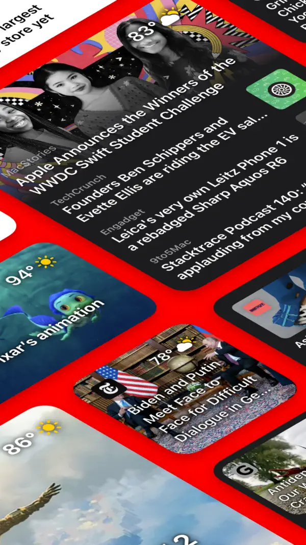 Headlines - News & Widgets Screenshot 1