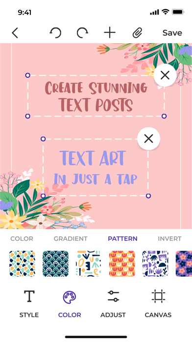 Text on Art: Add Text on Photo Screenshot
